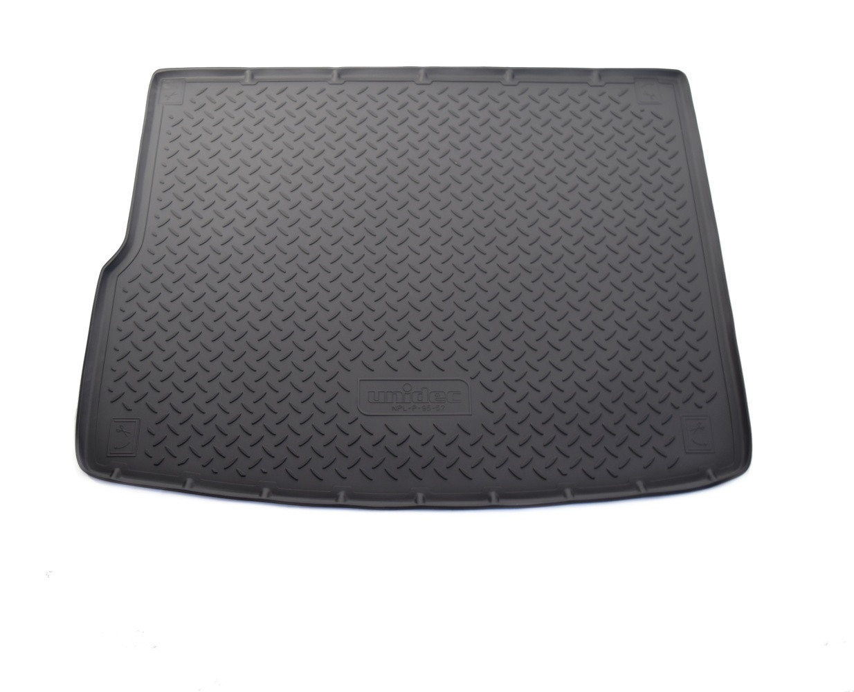 Коврик багажника Norplast для Volkswagen Touareg (2010-2018) (4-х зонный климат контроль) NPL-P-95-57