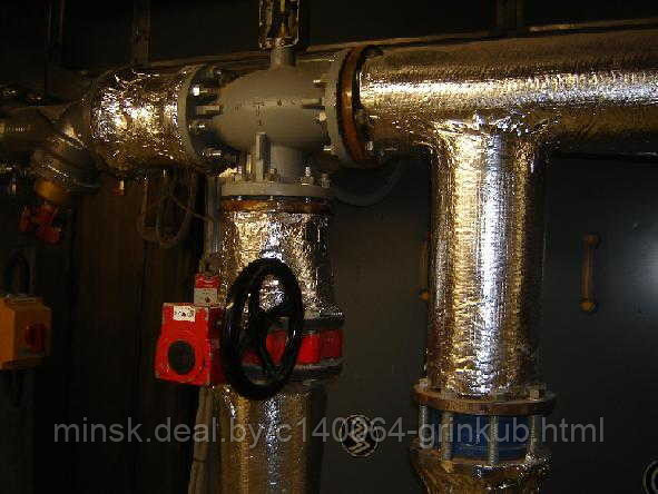 Утеплитель для труб фольгированная , Цилиндры теплоизоляционные (теплоизоляция трубопровода) - фото 4 - id-p10576646