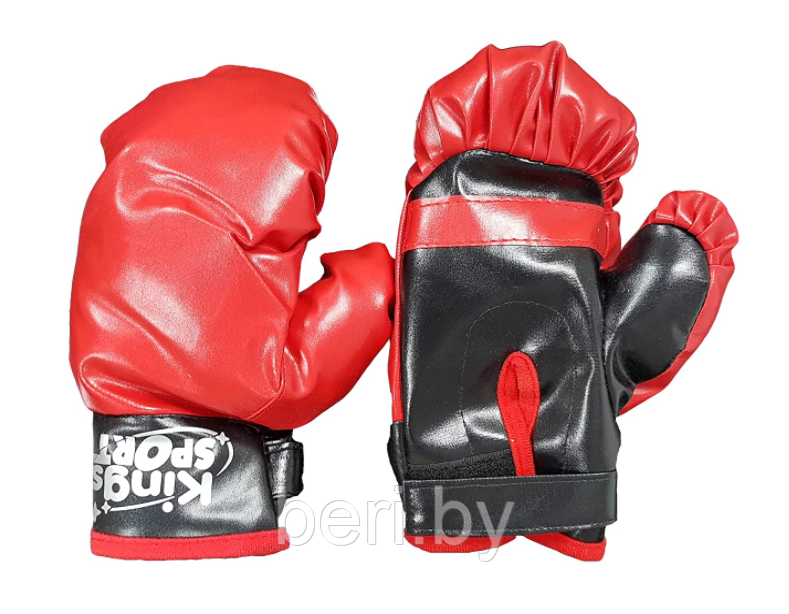 BB113 Детский набор для бокса, перчатки + макивара, в коробке - фото 3 - id-p138380195