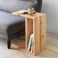 Придиванный столик деревянный "Лофт Супер №1"