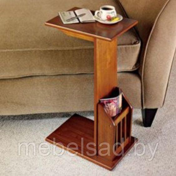 Придиванный столик деревянный "Элегант"