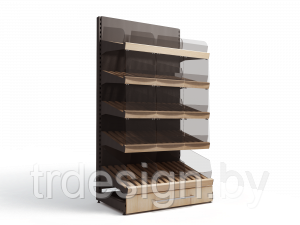 Хлебный стеллаж закрытый B100.01