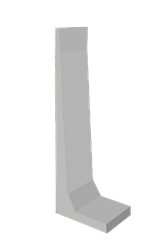 Блок подпорной стенки Б-5а