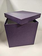 Коробка подарочная 20*20*20 см фиолетовый
