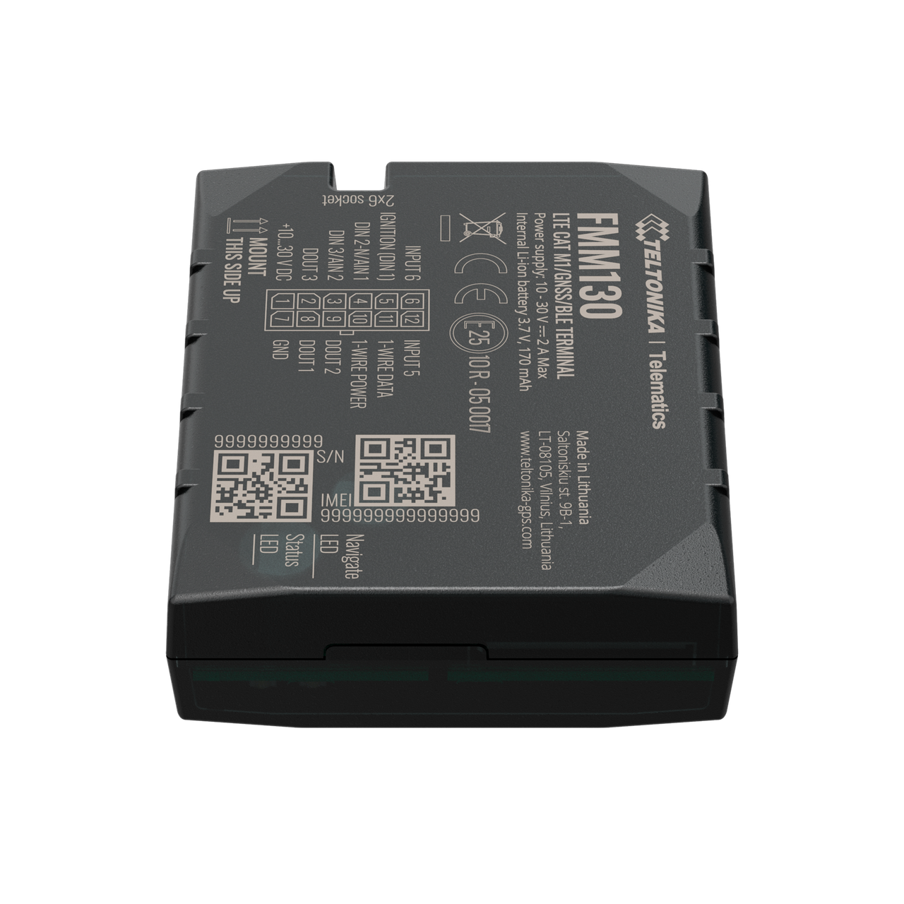 Автомобильный GPS трекер Teltonika FMM130 (поддержка 4G/2G) - фото 2 - id-p138209862