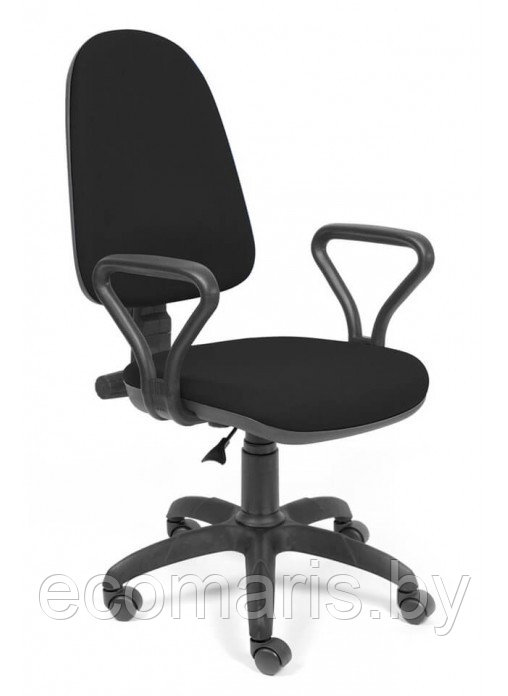 Кресло поворотное офисное Prestige черный, фото 1