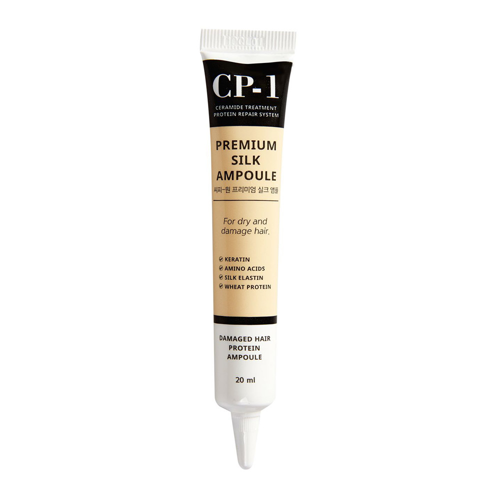 Несмываемая сыворотка для волос с протеинами шелка CP-1 Premium Silk Ampoule, 20мл (ESTHETIC HOUSE)