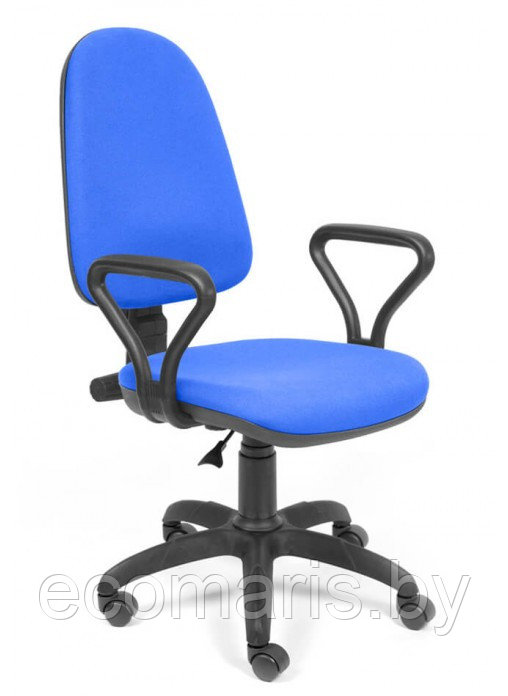 Кресло поворотное офисное Prestige светло-серый - фото 4 - id-p138398215
