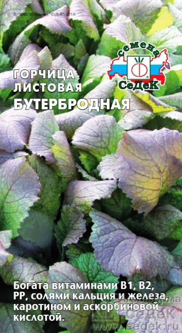 Горчица листовая Бутербродная, 1 г