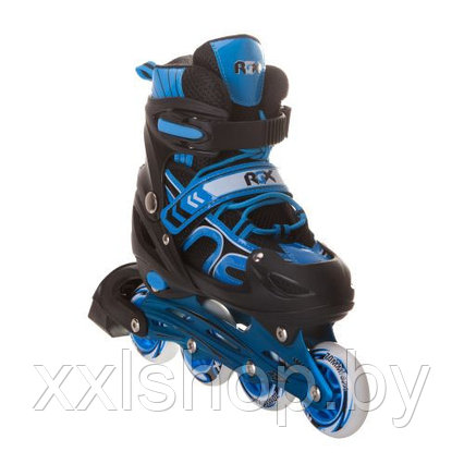 Раздвижные роликовые коньки RGX Vector Blue р-р 30-33, фото 2