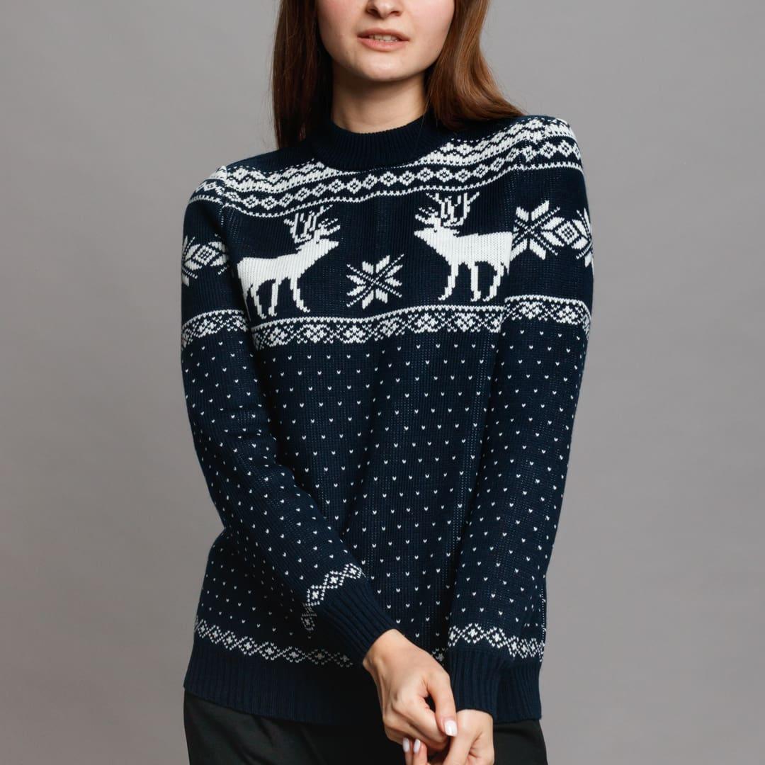 Новогодние парные свитера с оленями SC3 - фото 5 - id-p138405954