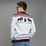 Парные новогодние свитера с оленями SC2, фото 8
