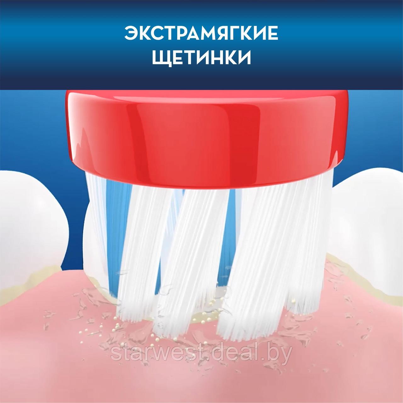 Oral-B Braun Vitality 100 KIDS Star Wars Детская электрическая зубная щетка D100.413.2KX - фото 8 - id-p137687106