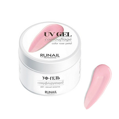 Гель камуфлирующий RuNail нежный лепесток 15 г