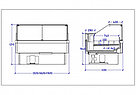 Витрина тепловая НЕМИГА CUBE 120 ВВ (Т) (+60) ENTECO MASTER (Интэко-мастер), фото 2
