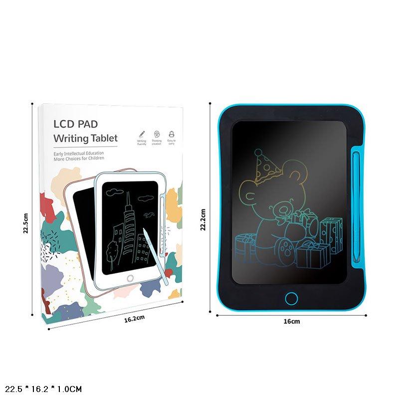 Графический Планшет цвеьной LCD Pad для рисования 22*16 см со стилусом G301-4 - фото 1 - id-p138412777