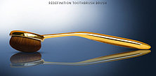 Кисть для тонального крема, жирных корректоров, Gold, фото 2