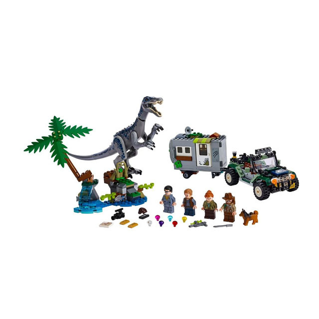 Конструктор Lari 11335 Dinosaur World Поединок с бариониксом: охота за сокровищами (аналог Lego 75935) 458 дет - фото 2 - id-p138414605