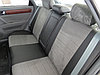 Чехлы для AUDI А6 1997-2004 Кожа\Алькантара (цвет Черный+Алькантара Т.Серая) (Bear-Auto) модельные, фото 3