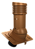 Вентиляционный выход Wirplast UNIWERSAL EVO с отводом конденсата, неизолированный неутепленный Ф150, фото 6
