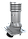 Вентиляционный выход Wirplast UNIWERSAL EVO с отводом конденсата, неизолированный неутепленный Ф150, фото 8