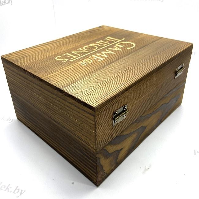 Набор для виски «Game of Thrones» в деревянной коробке (Игра Престолов) - фото 4 - id-p138423538