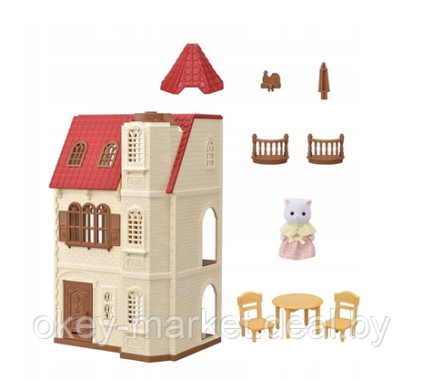 Набор Sylvanian Families Трехэтажный дом с флюгелем 5400, фото 2