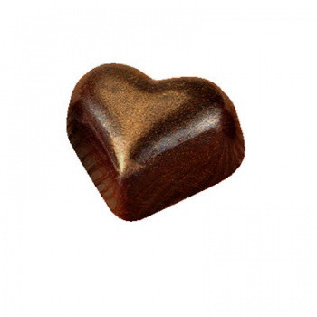 Форма для конфет "Сердце", 35 ячеек (34,7х22 h16 мм) - фото 1 - id-p138439467