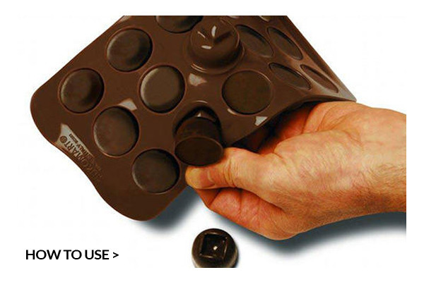 Форма для шоколадных конфет "Роза", 15 выемок, D28мм, h18мм - фото 5 - id-p138450595
