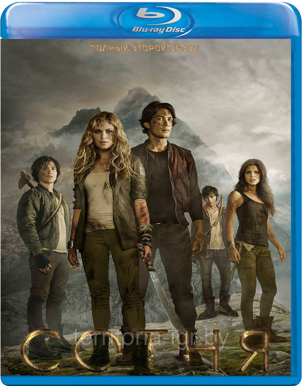 Сотня (2 Сезон) (Диск 2) (BLU RAY Сериал)