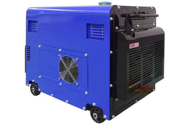 Инверторный дизельный сварочный генератор в кожухе TSS DGW 7.0/250EDS-R, фото 2