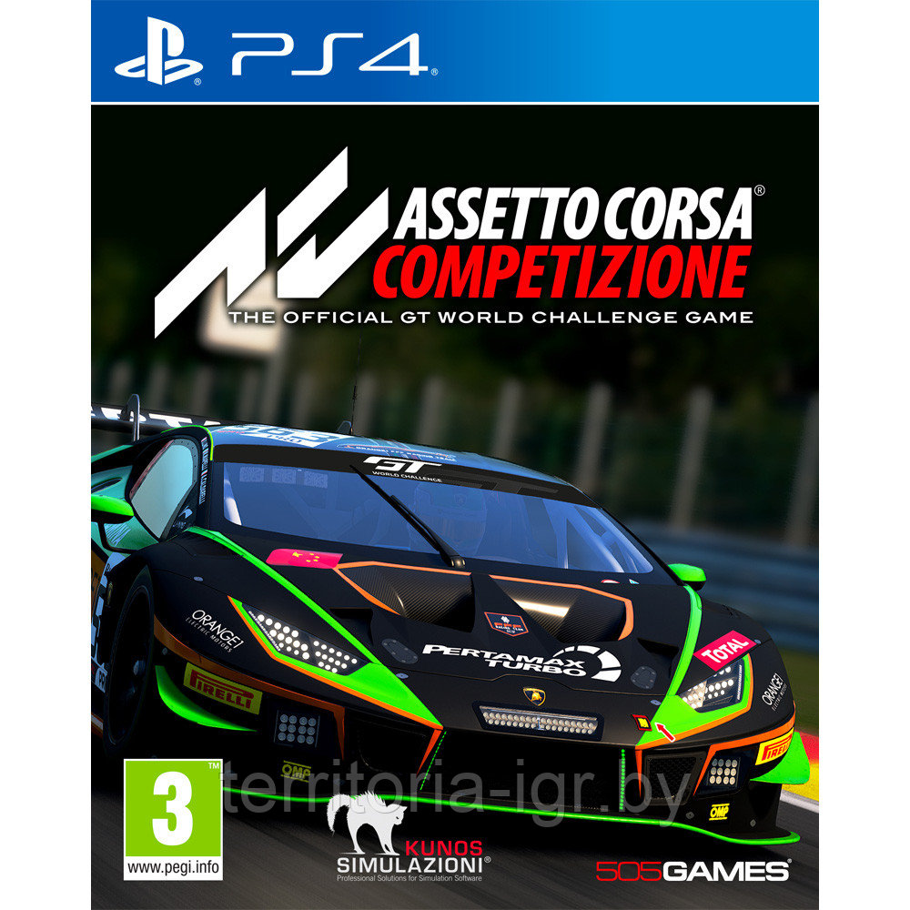 Assetto Corsa Competizione PS4 (Русские субтитры)