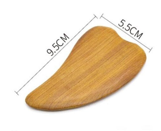 Массажный скребок из натурального сандалового дерева в ассортименте (Гуаша) (в ассортименте 3 формы) - фото 3 - id-p138467546