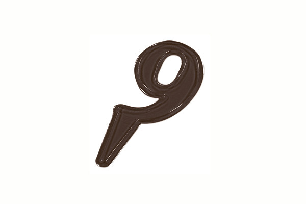 Форма для шоколадных украшений "Цифры на ножке" - фото 2 - id-p138467785