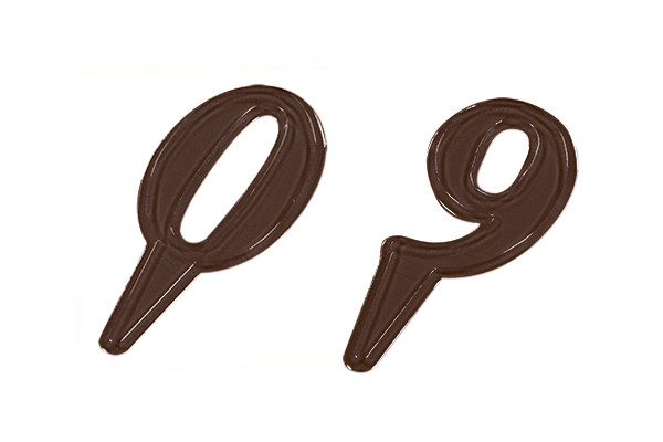 Форма для шоколадных украшений "Цифры на ножке" - фото 3 - id-p138467785
