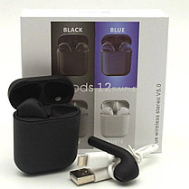 Беспроводные наушники i12 TWS (inPods i12) Bluetooth 5.0, черные, фото 3
