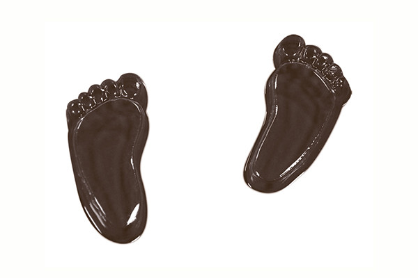 Форма для шоколадных украшений "Отпечаток стопы" - фото 1 - id-p138480490