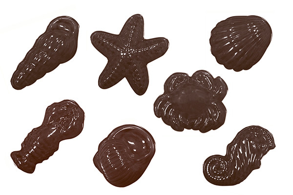 Форма для шоколадных украшений "Морские обитатели" - фото 6 - id-p138482782
