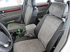 Чехлы для TOYOTA Corolla Verso 2004-2007 Кожа\Алькантара (цвет Черный+Алькантара Т.Серая) (Bear-Auto), фото 2