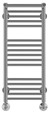 Полотенцесушитель водяной с полкой (AURORA) Аврора П16 300х780 (5+6+5) TERMINUS - фото 3 - id-p138489539