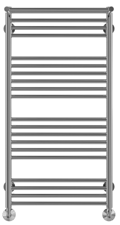 Полотенцесушитель водяной с полкой (AURORA) Аврора П20 500х1010 (4+6+6+4) TERMINUS - фото 3 - id-p138496217