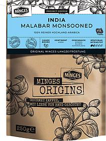 Кофе MINGES "Origins India Malabar Mansooned" 250г зерно