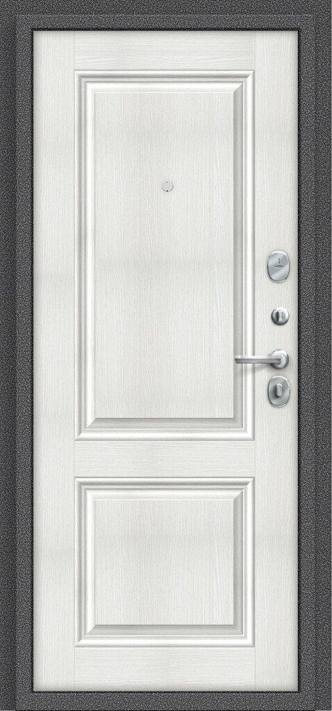 Дверь входная металлическая el'Porta Porta S 104.К32 Антик Серебро Bianco Veralinga - фото 2 - id-p138507897