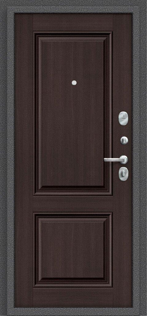 Дверь входная металлическая el'Porta Porta S 104.К32 Антик Серебро Wenge Veralinga - фото 2 - id-p138509253