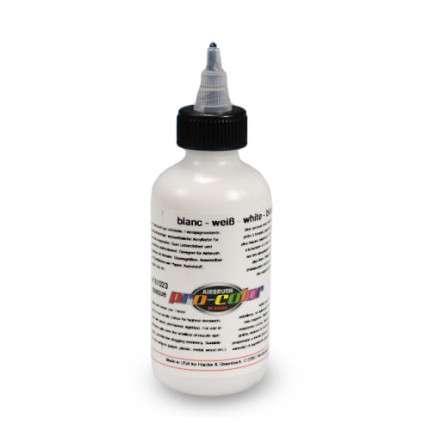 Hansa Pro-color краска для аэрографии White (Белая) 125мл. (США)