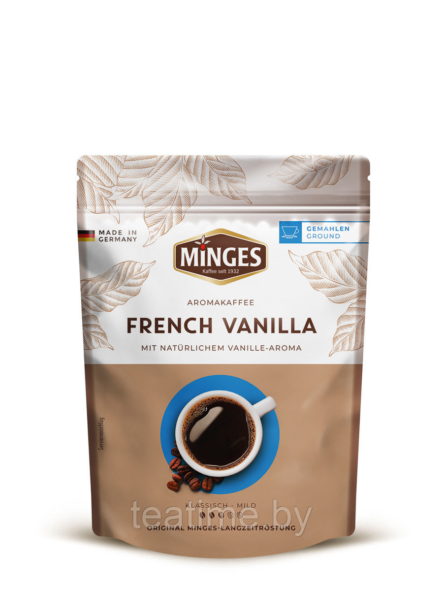 Кофе Minges "Padinies French Vanilla" молотый 250 гр/