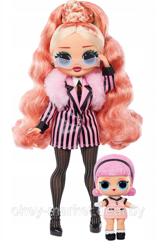 Кукла LOL Surprise OMG Winter Chill Big Wig + кукла Madame Queen 570264 - фото 1 - id-p138524649