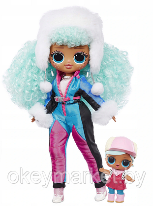 Кукла LOL Surprise OMG Winter Chill ICY Gurl + кукла Brrr B.B. 570240, фото 2
