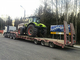 Перевозка трактора CLAAS AXION 950 2