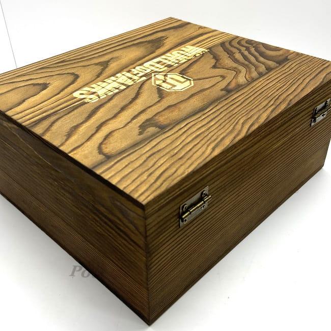 Подарочный набор для виски в деревянной коробке «World of Tanks» - фото 6 - id-p138535522
